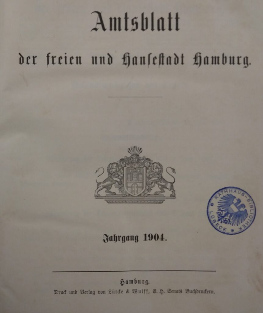 © Verein für Hamburgische Geschichte