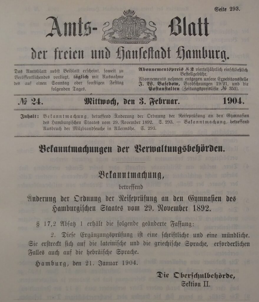 © Verein für Hamburgische Geschichte